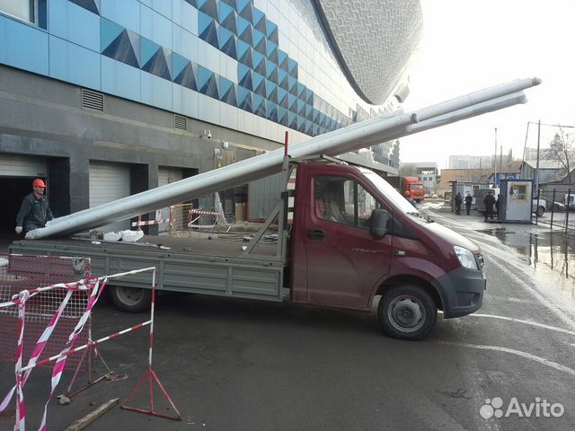 Бортовая газель катюша