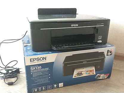 Мфу epson sx130 stylus принтер сканер