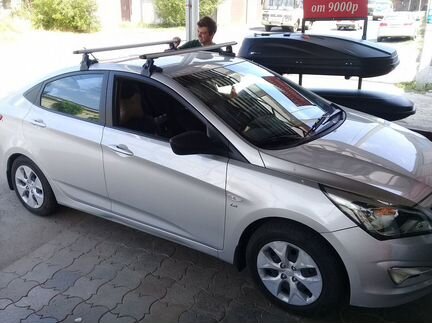 Багажник на крышу Хендай Солярис Евро