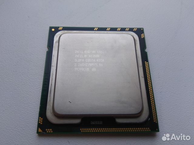 Процессор Xeon L5520 2.26 4 ядра + HT LGA1366