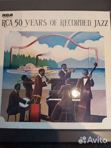 3 LP BOX RCA 50 jears OF recorded jazz