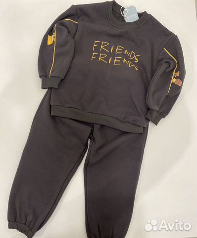 Теплый костюм в стиле zara