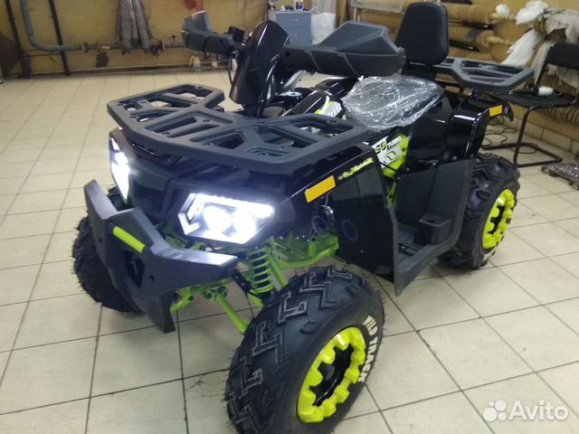 Новый Квадроцикл мотоленд 200 wild track LUX