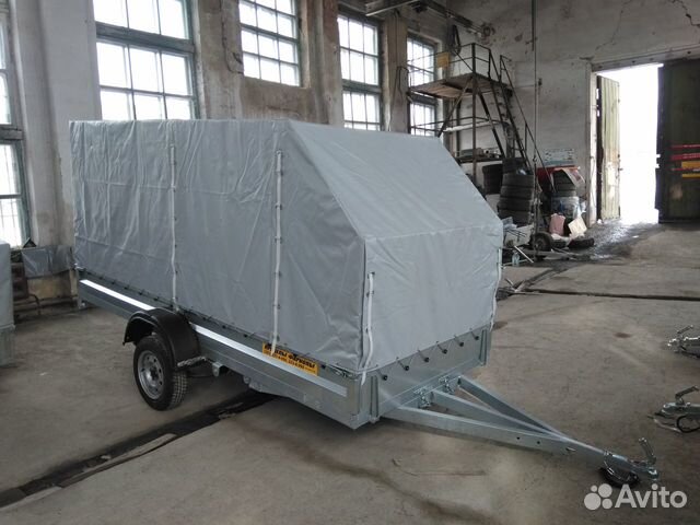Прицеп оцинкованный 3,5х1,5 метра
