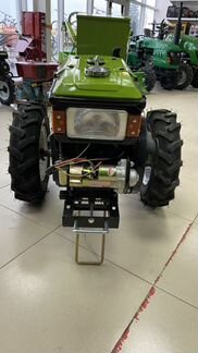 Мотоблок дизельный с активной фрезой