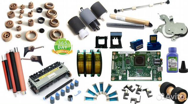 Запчасти для мфу, принтеров, копиров, ZIP новые