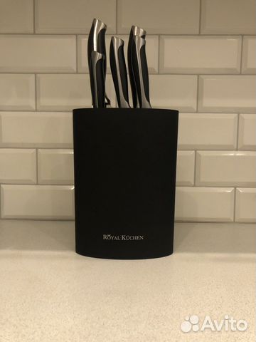 Набор Ножей с подставкой royal kuchen