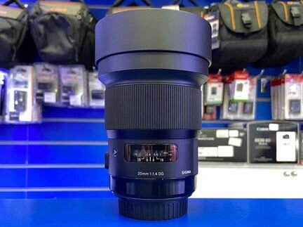 Sigma 20mm f/1.4 DG HSM Art Canon EF sn-515383