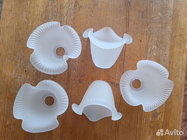 Плафоны для люстры 5 шт