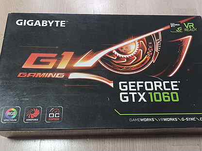 Видеокарта Gigabyte GTX 1060 3Gb gddr5 G1 Gaming