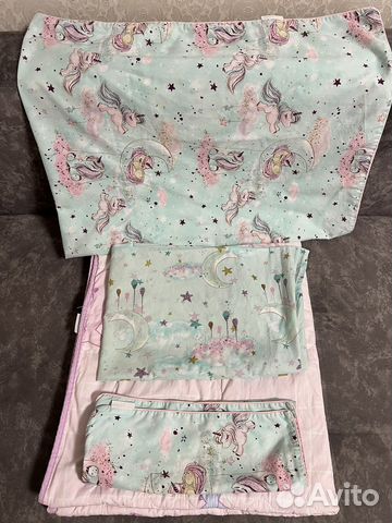 Постельное белье в детскую кроватку