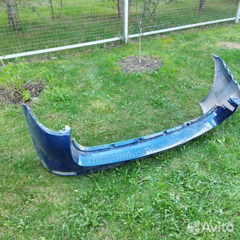Задний бампер на лада ларгус