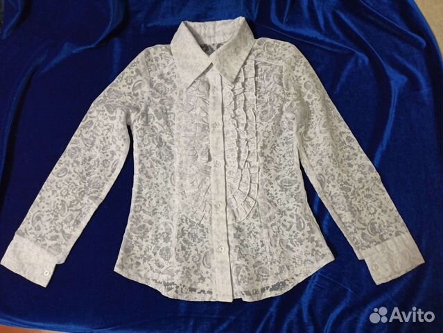 Рубашка белая для девочки