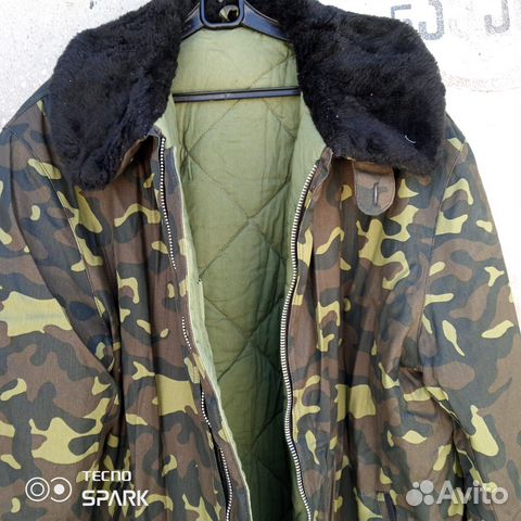 Куртка камуфлированная демисезонная 54р