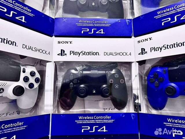 Джойстик ps4 новый + зарядка читайте описание
