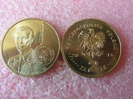 Польша 2013-2014 год. 2 злотых