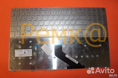 Клавиатура для ноутбука Packard Bell LS11 серебро