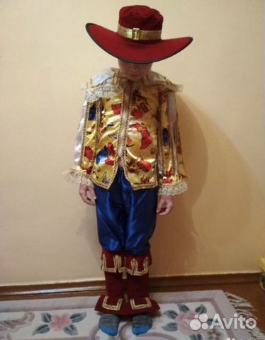 Костюм кот в сапогах