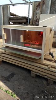 Клетки для перепелов и брудер для цыплят