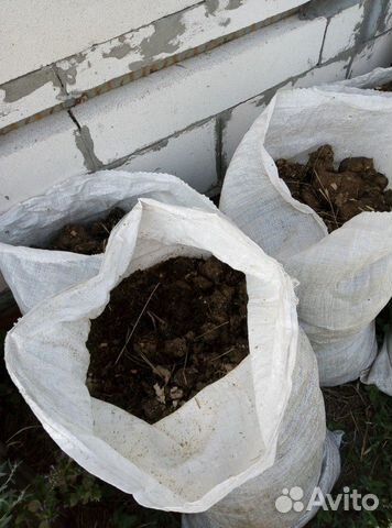 Навоз конский в мешках