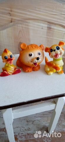 Детские резиновые игрушки