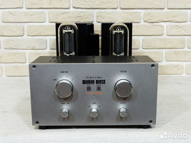 Audio Note Ongaku Kondo Япония усилитель tubw