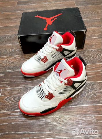 Кроссовки Nike Air Jornad 4 Retro Fire Red