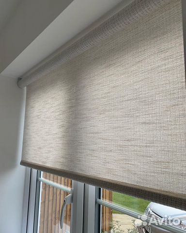 Жалюзи на окна рулонные тканевые