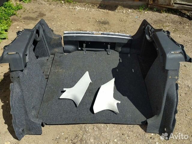 Обшивки багажника skoda superb 2008 г