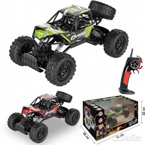 Джип внедорожник вездеход Climber RC 4wd - Красный