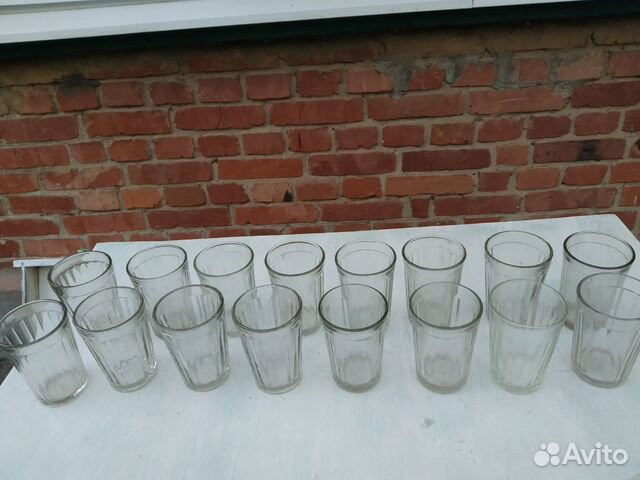 Стаканы граненые.Времен СССР