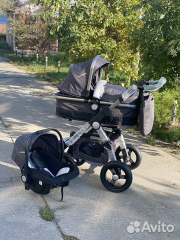 Коляска Luxmom 3в1 новая. Доставка