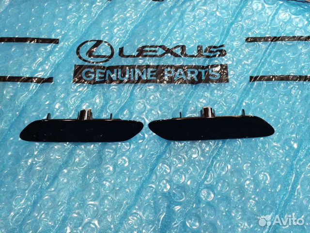 Крышки форсунок Lexus Rx (4) черные 2015-2019