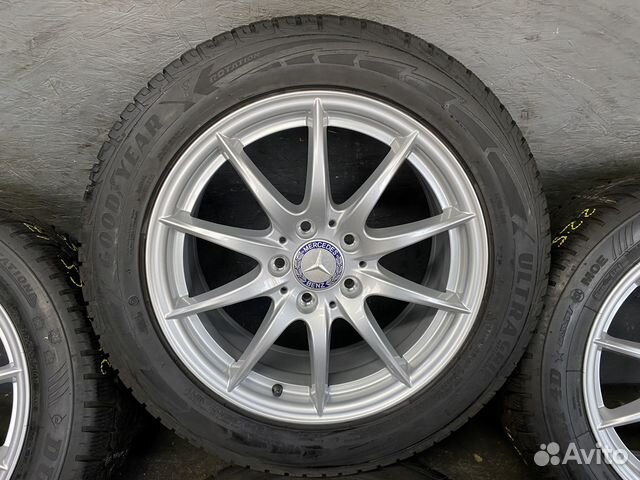 Оригинальные колёса на Mercedes ML W166 R17