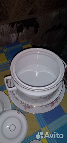Набор столовой посуды новый фарфор