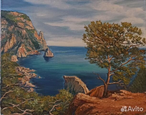 Летний пейзаж.Холст. Масло. 40х50