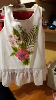 Костюм летний бриджи и туника