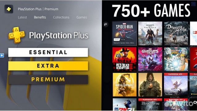 Подписка PlayStation Plus Extra, Deluxe Турция
