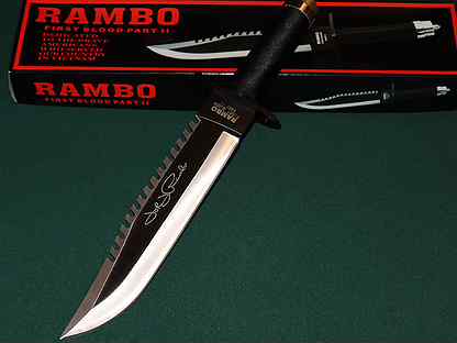 Нож для выживания Rambo