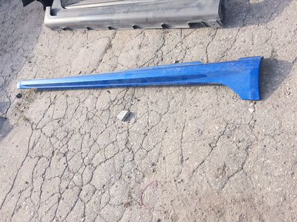 Накладка на правый порог Audi A7 S-line