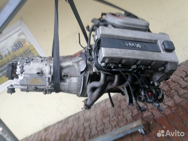 Бмв Контрактный Двигатель в сборе M44B19 Коробка