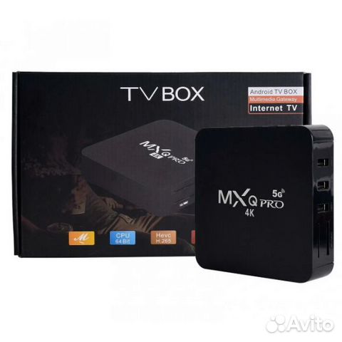 Смарт приставка MXQ PRO 4K 5G 4GB 64GB