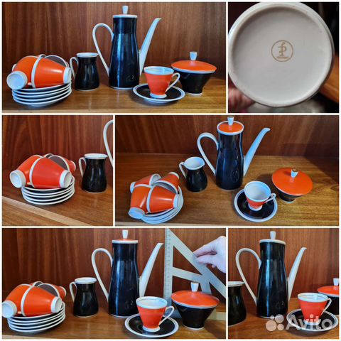 Кофейный сервиз гдр, Freiberg (коллекция из СССР )