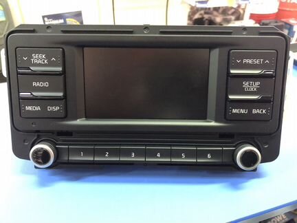 Оригинальная магнитола Kia rio Киа Рио