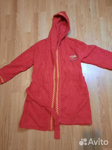 Детский махровый халат116-122