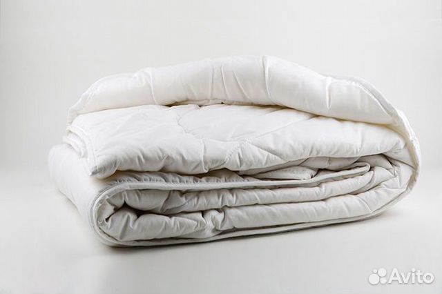 Одеяло козий пух 1,5 спальное. Новое, в упаковке