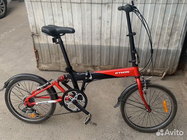 Велосипед складной btwin hoptown 3 купить в Москве | Хобби и отдых | Авито