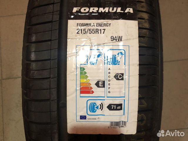 Pirelli formula energy 215 55 r17 94w