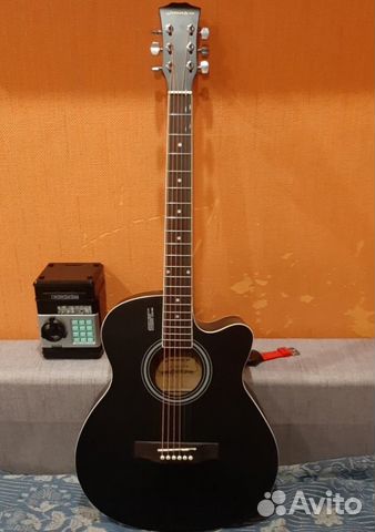 Гитара акустическая, новая + комплект