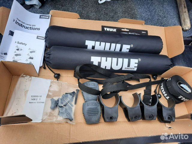 Автомобильные крепления thule сапа и сёрф досок